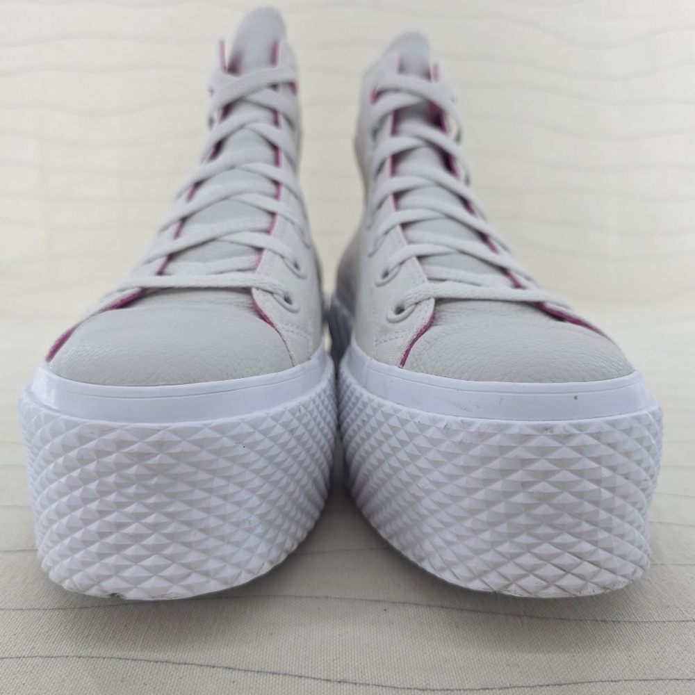 Converse Womens Chuck Taylor All Star Lift 2X Hi Putty Platform Shoes Size 9.5 - Picture 5 of 12